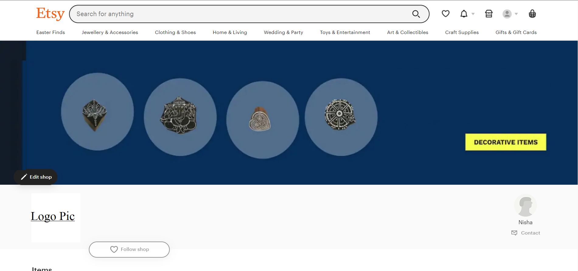 Etsy StoreFront Management and Social Media Service